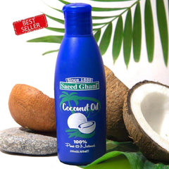 Saeed Ghani Coconut Oil 200ml – Deep Hydration and Nourishment for Skin and Hair - Elite Cosmetics