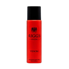 Riggs London Perfumed Deodorant Spray For Men Venom - 250ml - Elite Cosmetics