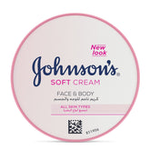 Johnson's Baby Cream 24H Moisture 200ml - Gentle & Hydrating - Elite Cosmetics