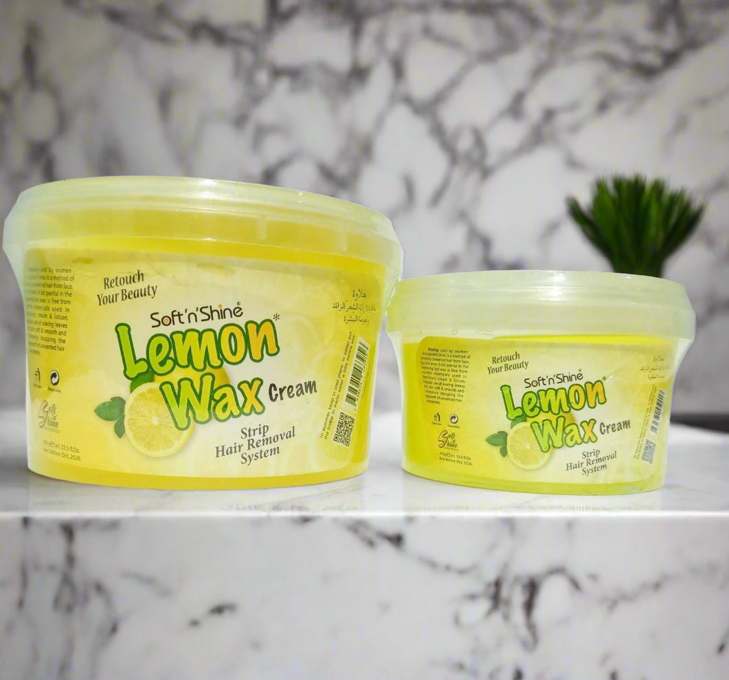Soft & Shine Lemon Wax 950g – Smooth & Gentle Hair Removal - Elite Cosmetics