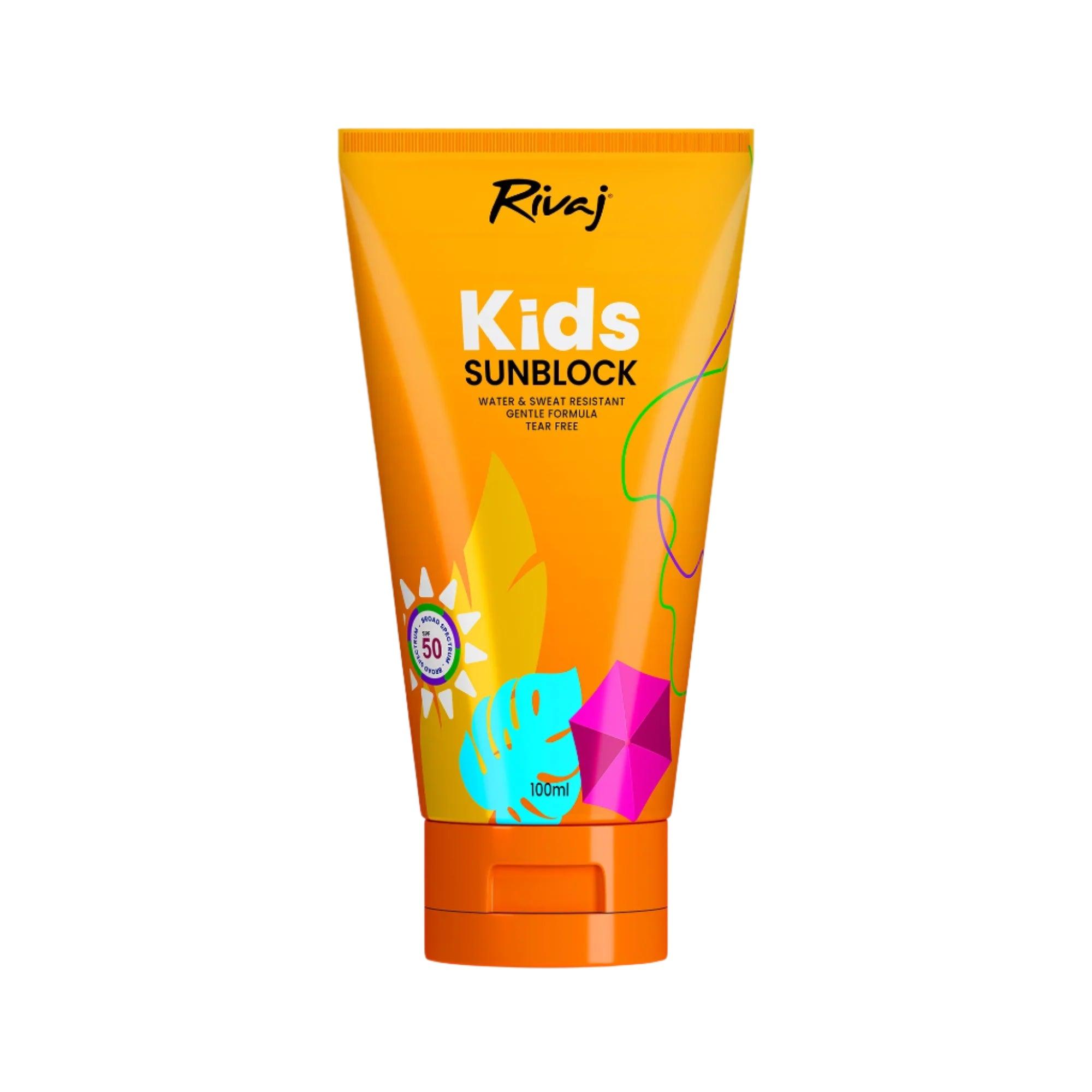 Rivaj Sunblock SPF 50 Kids - Elite Cosmetics
