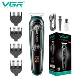 VGR V-075 Hair Clipper Hair Trimmer Professional Beard Trimmer - Elite Cosmetics