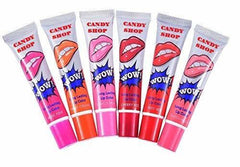 WoW Peel Off Lip Gloss Set Pack of 6 - Elite Cosmetics