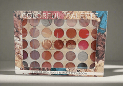 Miss Rose Eyeshadow Palette – 35 Colors for Stunning Eye Creations - Elite Cosmetics