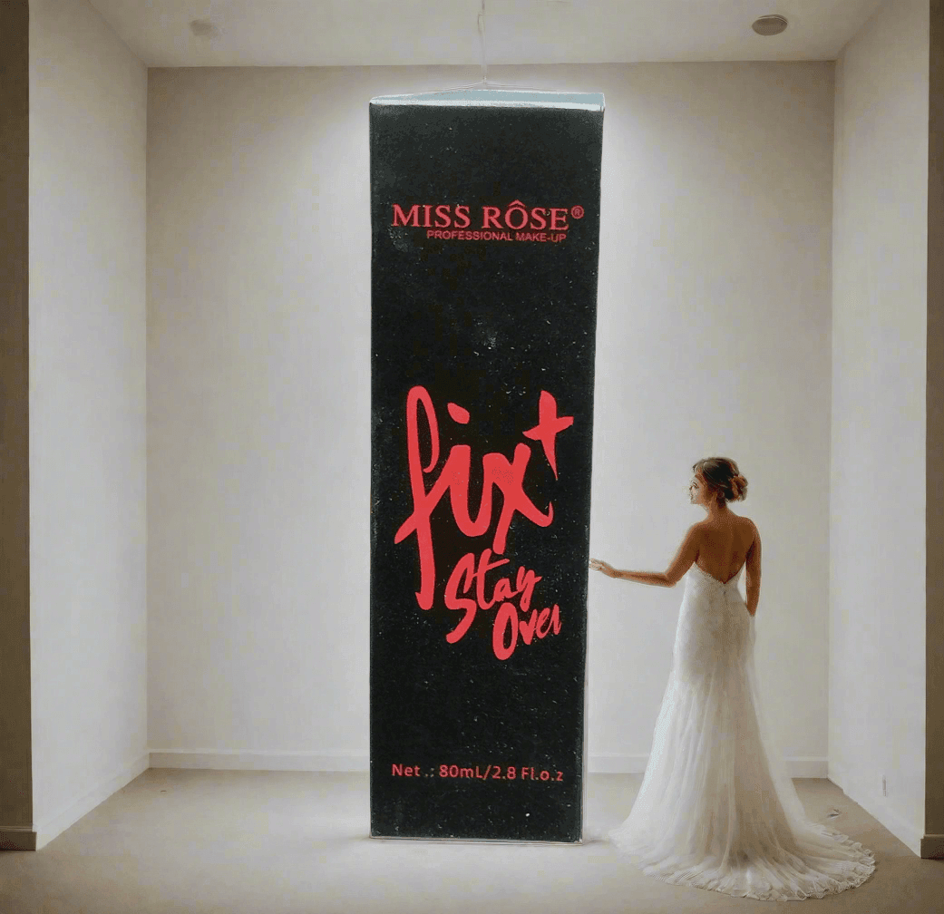 Miss Rose Fix Stay Over Makeup Fixer Spray – Long-Lasting Finish - Elite Cosmetics
