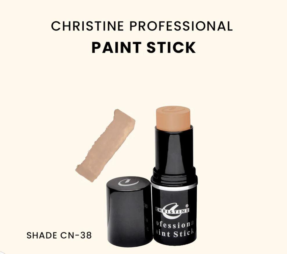 Christine Professional Paint Stick - Shade CN-38 | Full Coverage & Long-Lasting Foundation - Elite Cosmetics