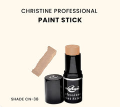 Christine Professional Paint Stick - Shade CN-38 | Full Coverage & Long-Lasting Foundation - Elite Cosmetics
