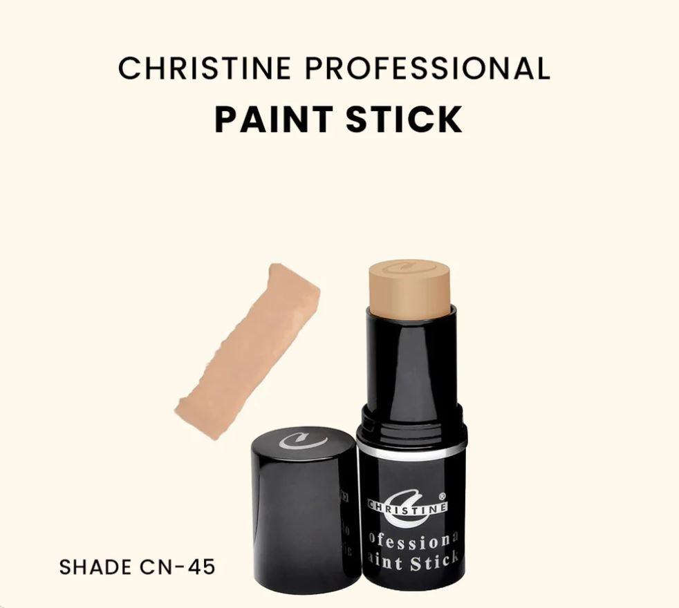 Christine Professional Paint Stick - Shade CN-45 | Full Coverage & Long-Lasting Foundation - Elite Cosmetics