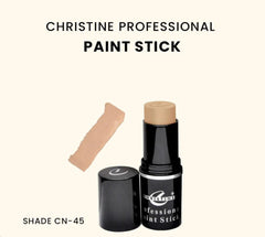 Christine Professional Paint Stick - Shade CN-45 | Full Coverage & Long-Lasting Foundation - Elite Cosmetics