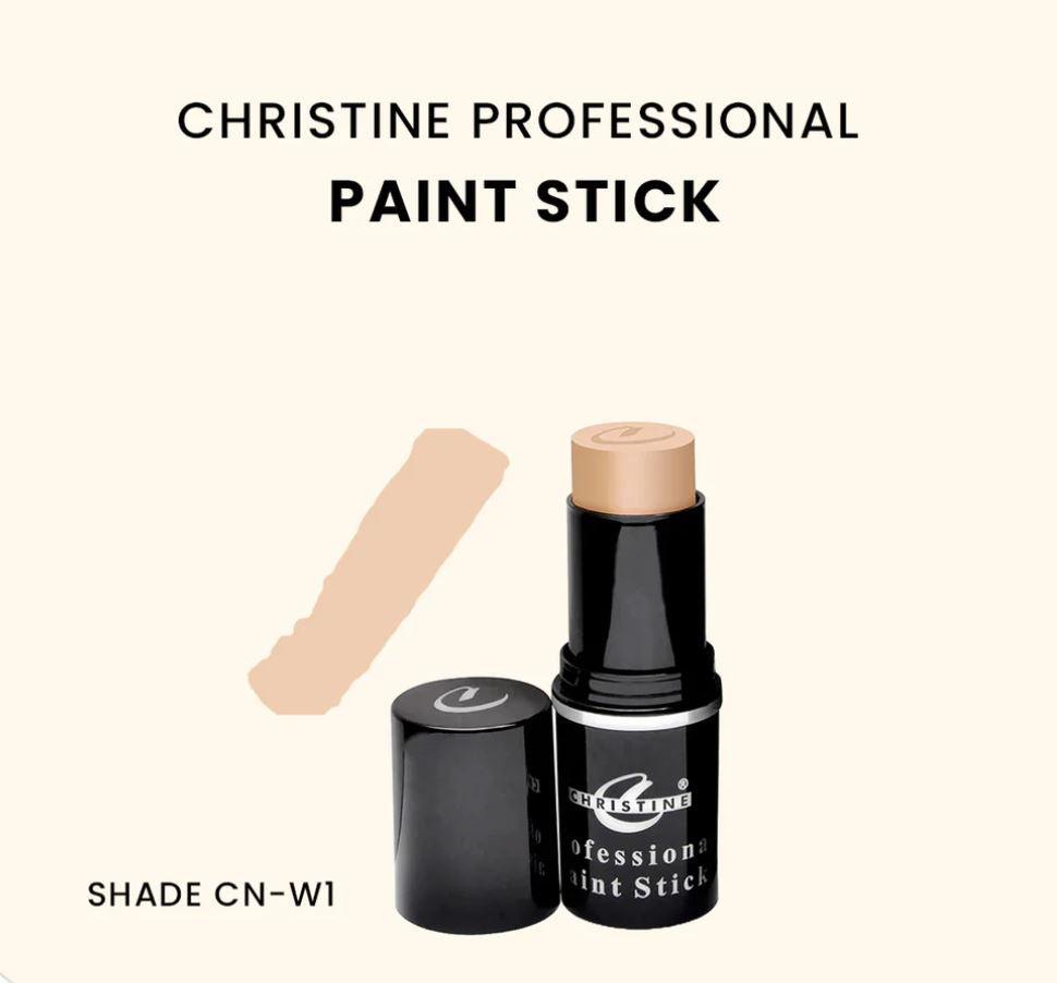 Christine Professional Paint Stick - Shade CN-W1 | Full Coverage & Long-Lasting Foundation - Elite Cosmetics