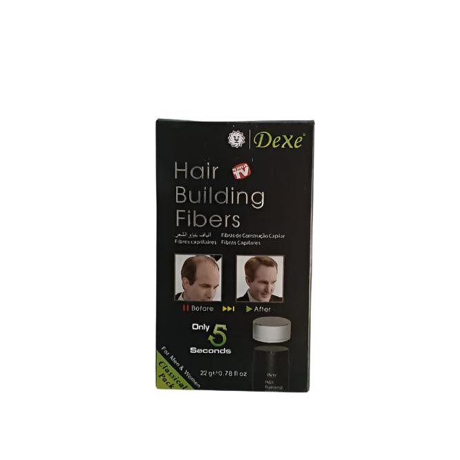 Dexe Hair Building Fiber – Instant Hair Thickener for Bald Spots & Thin Hair - Elite Cosmetics