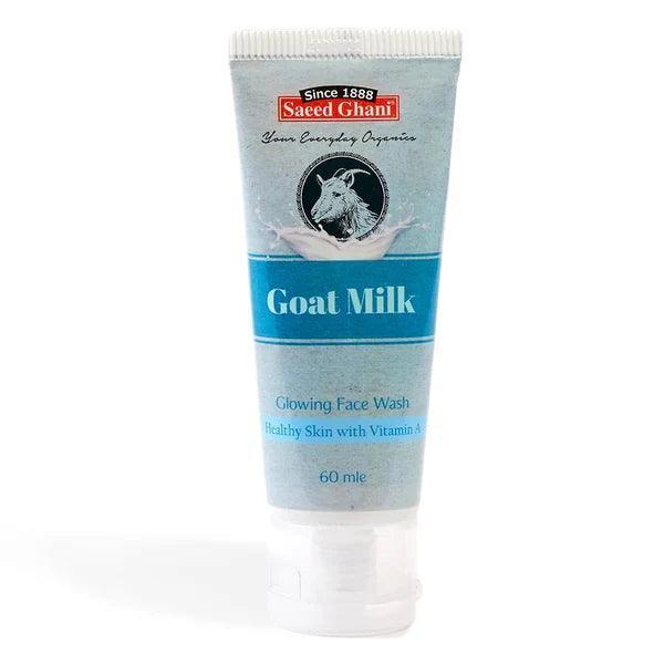 Saeed Ghani Goat Milk Face Wash 50ml – Gentle Hydration for Radiant Skin - Elite Cosmetics