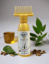 Grow Tonic Herbal Hair Oil | Ultimate Solution for Hair Growth, Dandruff, and Strength - Elite Cosmetics