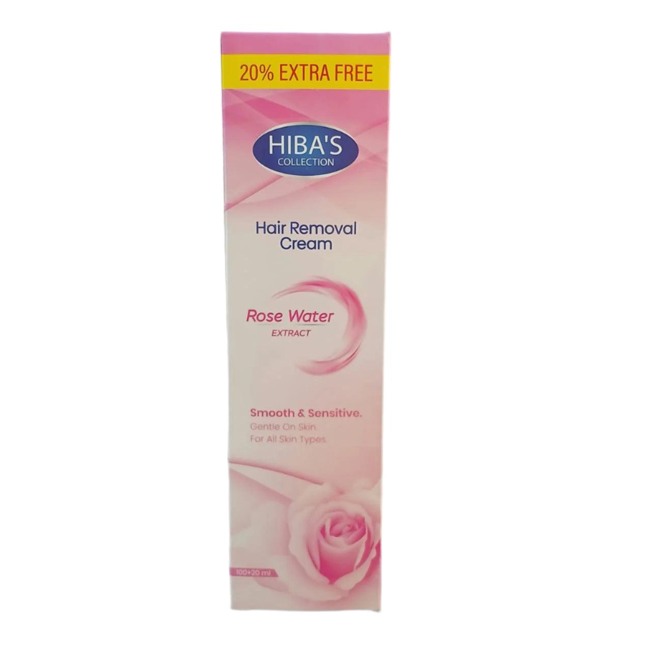 Hiba Hair Removal Cream – 120ml | Quick, Painless & Smooth Hair Removal for All Skin Types - Elite Cosmetics