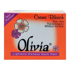 Olivia Creme Bleach: Lighten Hair and Brighten Skin for a Smooth, Radiant Glow - Elite Cosmetics