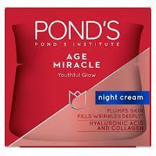 Pond's Age Miracle Night Cream: Rejuvenate, Repair, and Renew Your Skin While You Sleep - Elite Cosmetics