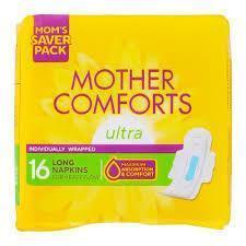 Mother Comfort 16 Pcs XXL Pads: Extra Protection and Comfort for Heavy Flow Days - Elite Cosmetics