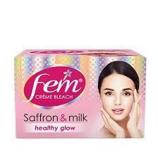 Fem Saffron Creme Bleach: Lighten Hair and Illuminate Your Skin with the Power of Saffron - Elite Cosmetics