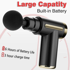 Deep Tissue Massager Gun for Neck & Legs Pain Relief – Physiotherapy Muscle Recovery Tool - Elite Cosmetics