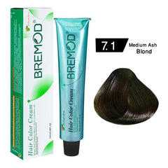 Bremod Hair Color 7.1 – Medium Ash Blonde - Elite Cosmetics
