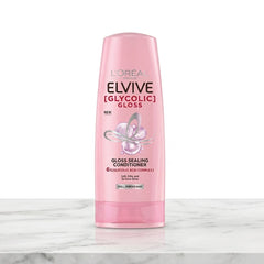 L'Oréal Elvive Glycolic Gloss Hair Care Duo – 3% Glycolic Acid Shampoo & 6% Sealing Conditioner