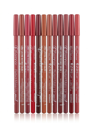 Flormar lip pencil set of 12 pcs elite cosmetics