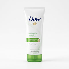 Dove face wash green