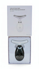 Anti-Aging Neck & Face Massager | Intense Pulsed Light Wrinkle Reducing Instrument for Skin Tightening - Elite Cosmetics