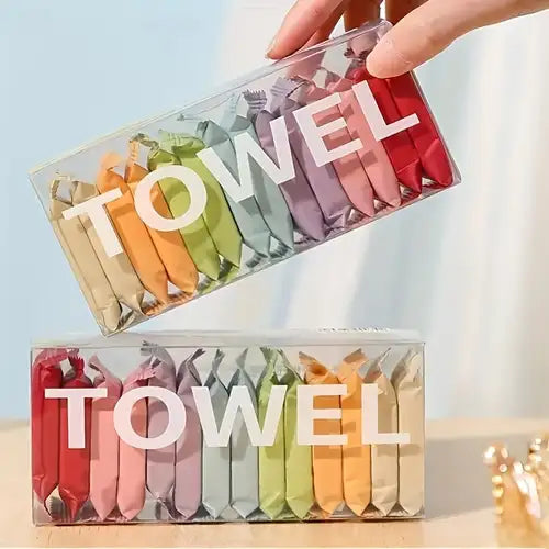 Disposable Compressed Towels – Portable, Expandable Travel Wipes for Face & Body - Elite Cosmetics