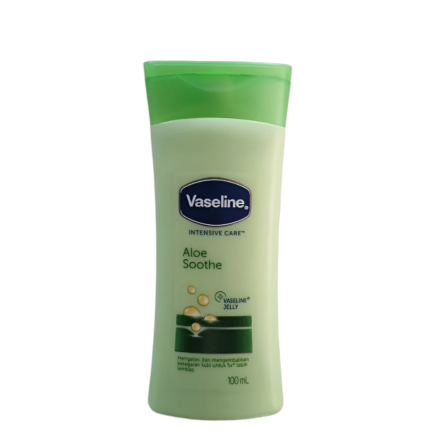 Vaseline Lotion Aloe Soothe Green 100ml - Ultimate Hydration and Comfort - Elite Cosmetics