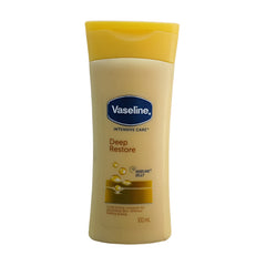 Vaseline Lotion Deep Restore Yellow 100ml - Intensive Moisture and Skin Revival - Elite Cosmetics