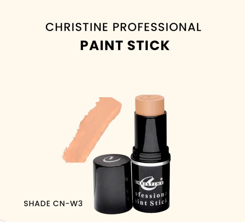 Christine Professional Paint Stick - Shade CN-W3 | Full Coverage & Long-Lasting Foundation - Elite Cosmetics