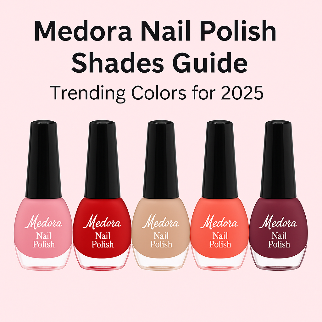 Medora Nail Polish Shades Guide – Trending Colors for 2025 - Elite Cosmetics