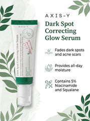 50ml pump tube of AXIS-Y Dark Spot Correcting Glow Serum.