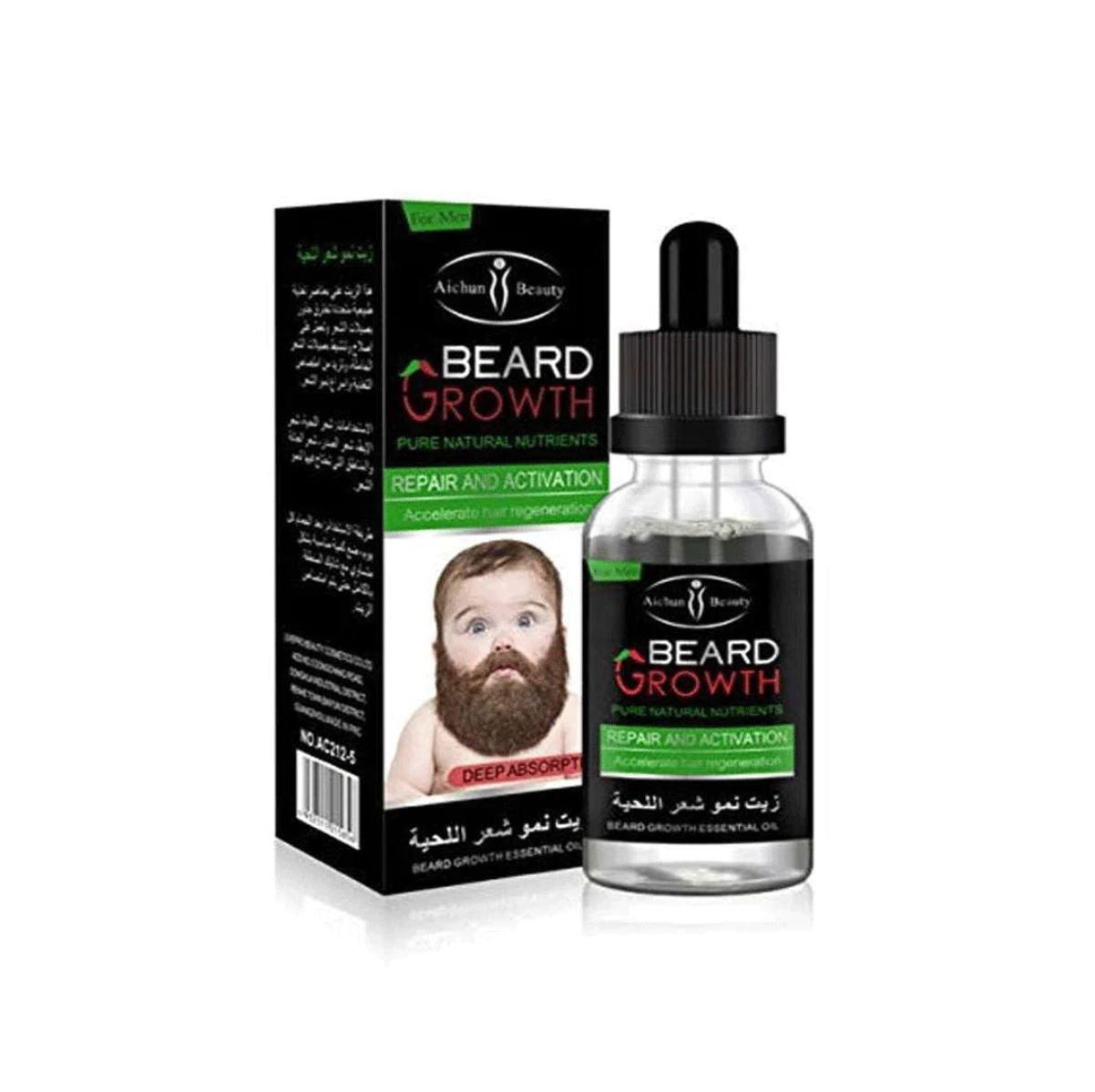 Aichun Beauty Beard Growth Oil 30ml - Elite Cosmetics