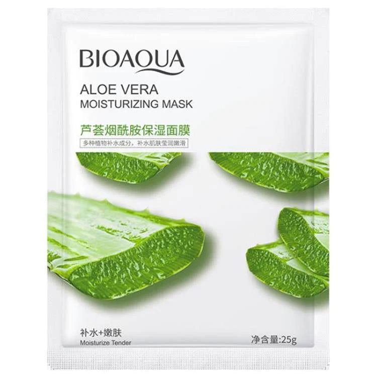 BIOAQUA Aloe Vera Moisturizing Sheet Mask 25g - Elite Cosmetics