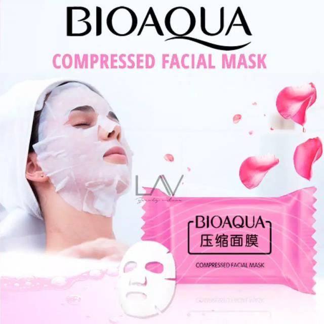 BIOAQUA Compressed Facial Tablet Face Sheet Mask 50 Pieces - Elite Cosmetics