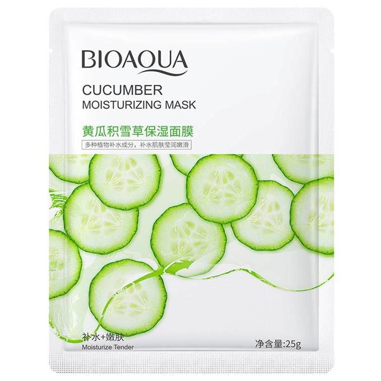 BIOAQUA Cucumber Moisturizing Sheet Mask 25g - Elite Cosmetics