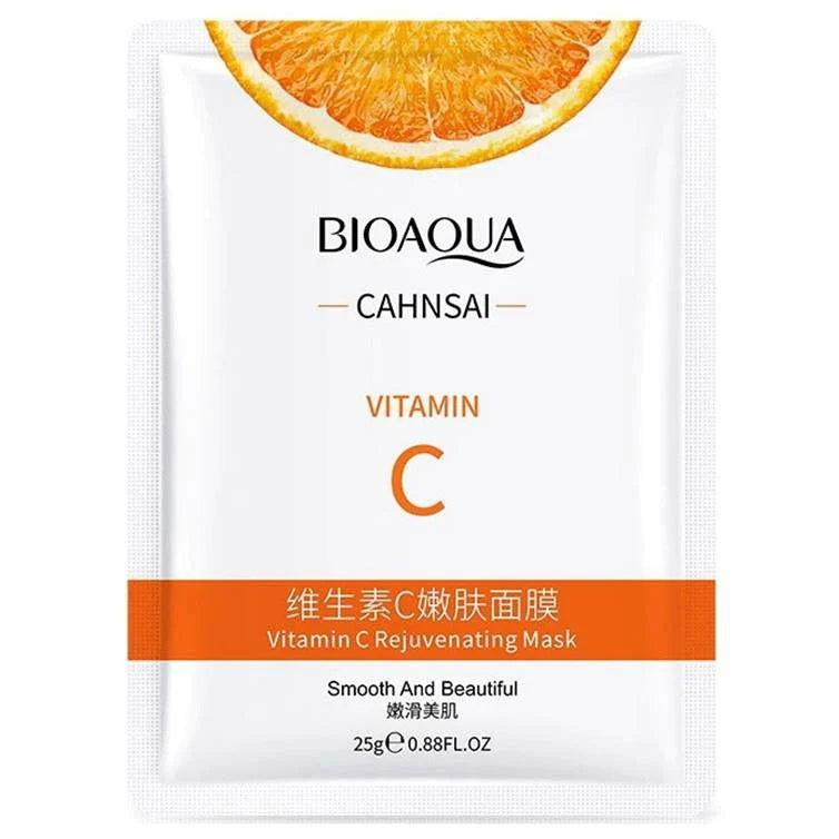 BIOAQUA Vitamin C Rejuvenating Sheet Mask 25g - Elite Cosmetics