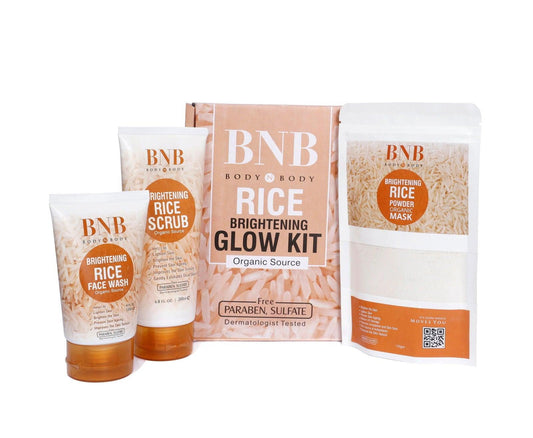 BNB Rice Glow Kit 3 in 1 - Elite Cosmetics