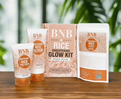 BNB Rice Kit 3-in-1 | Nourishing Rice Face Care Kit for Cleansing, Exfoliating, and Brightening - Elite Cosmetics