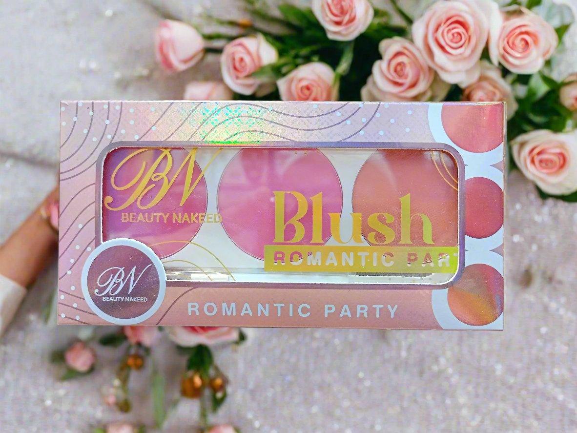 BN Blush Romantic Party Palette - Perfect Blush Shades for Every Occasion - Elite Cosmetics