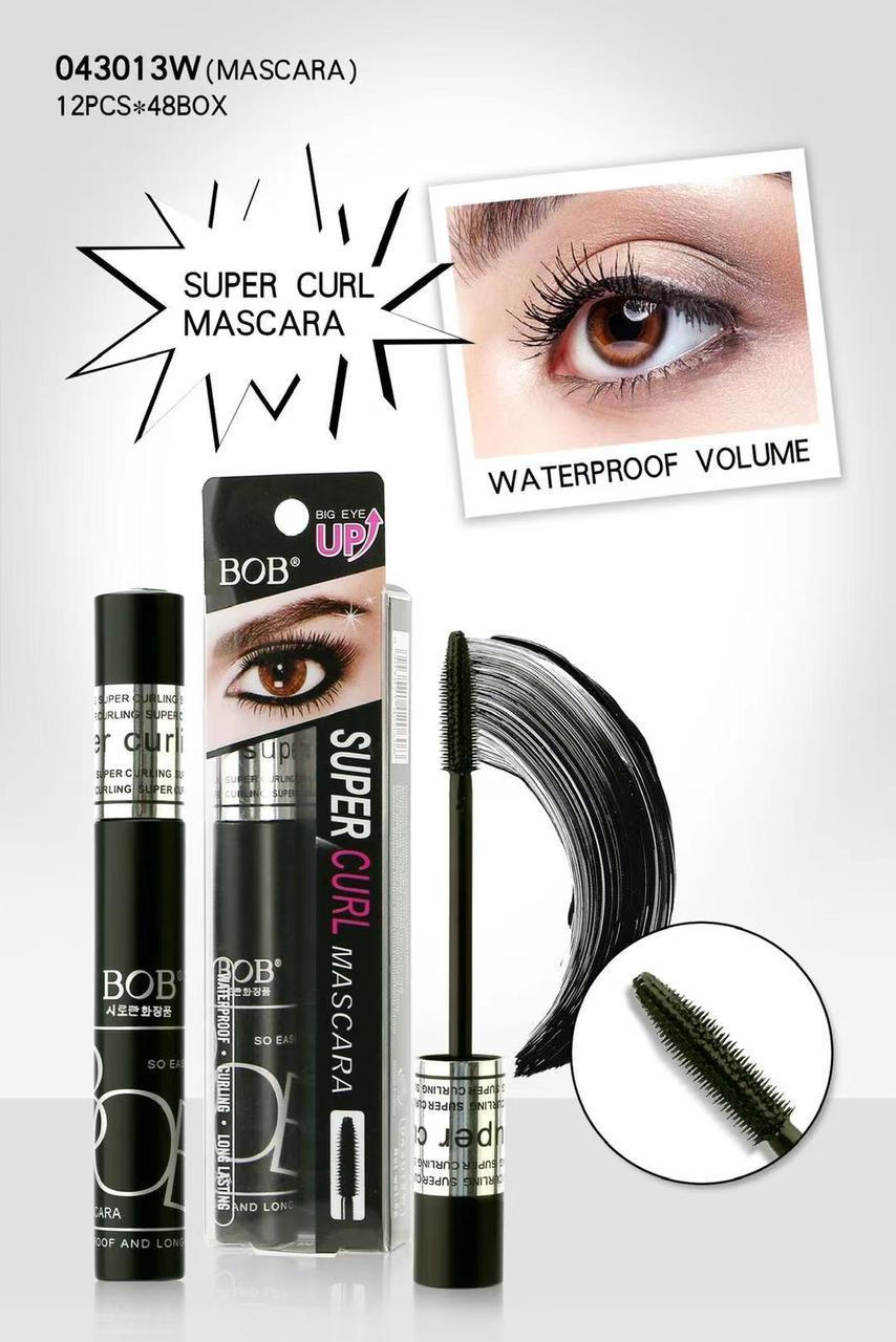 BOB Black Mascara Waterproof - Long-Lasting, Smudge-Proof Perfection - Elite Cosmetics