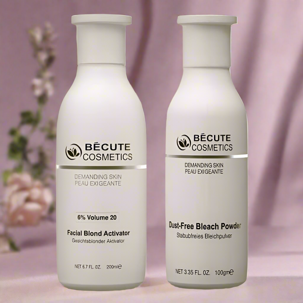 Becute Cosmetics Skin Polish Bleach Powder & Activator