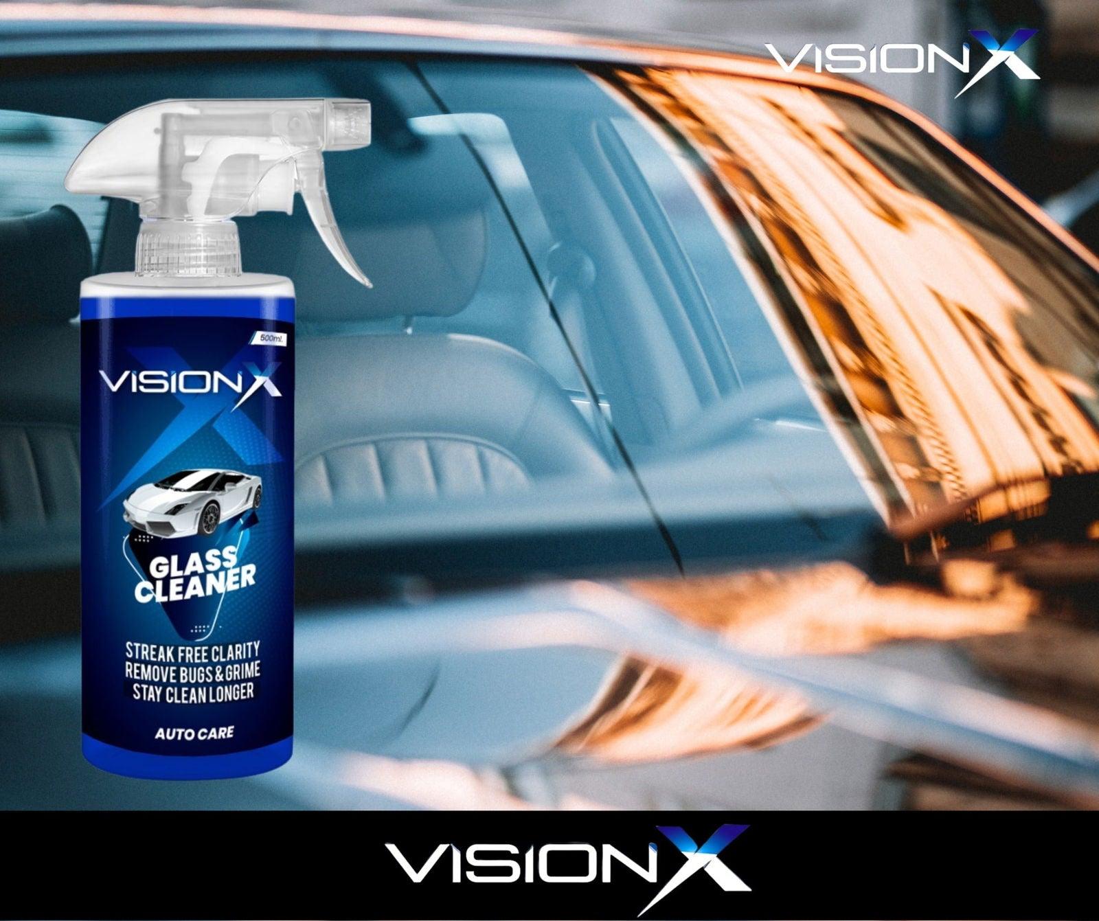 Car Glass Cleaner Streak Free Vision X - Elite Cosmetics