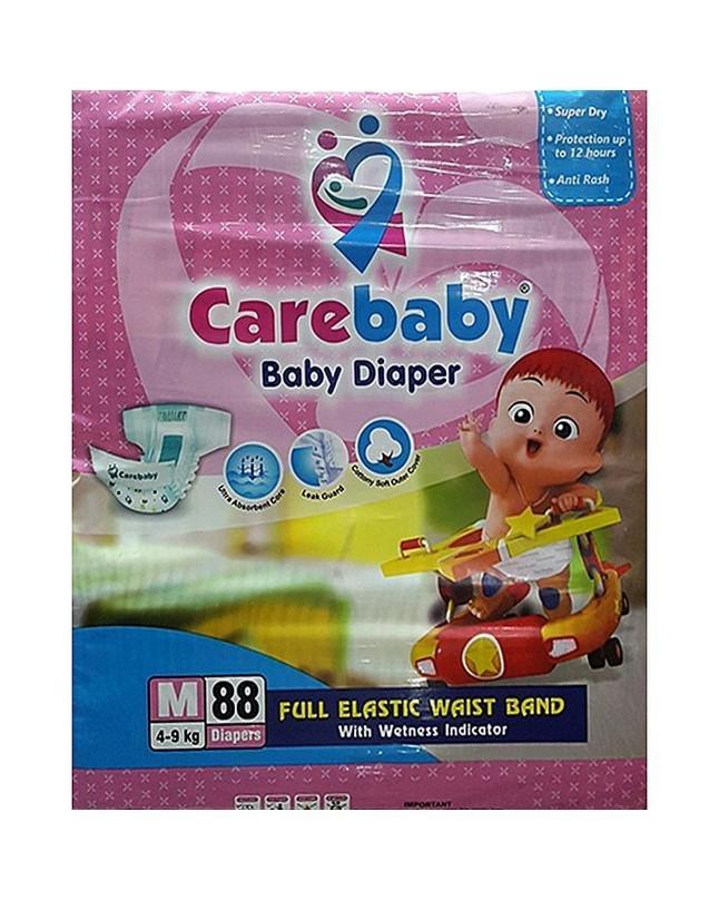 Carebaby Medium Diapers 88 PC - 100% Original | Best Diapers for Comfort & Protection in Pakistan - Elite Cosmetics