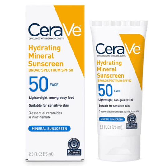 Cerave Hydrating Sunscreen SPF50 - 75ml - Elite Cosmetics