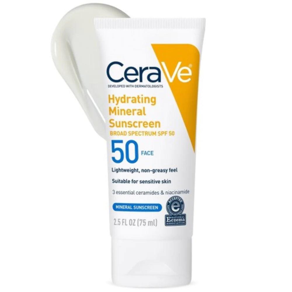 Cerave Hydrating Sunscreen SPF50 - 75ml - Elite Cosmetics