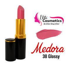 Medora Lipstick Glossy 38 – Vibrant, Hydrating & Long-Lasting - Elite Cosmetics