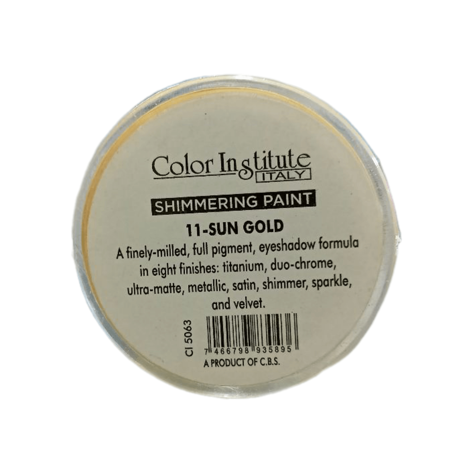 Color Institute Shimmer Paint Eyeshades 1Pc - Elite Cosmetics